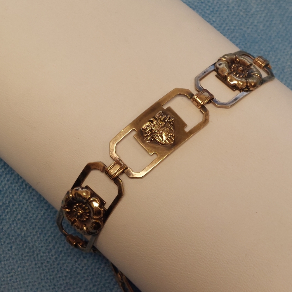 WWII Era US Marine Corps Insignia Bracelet